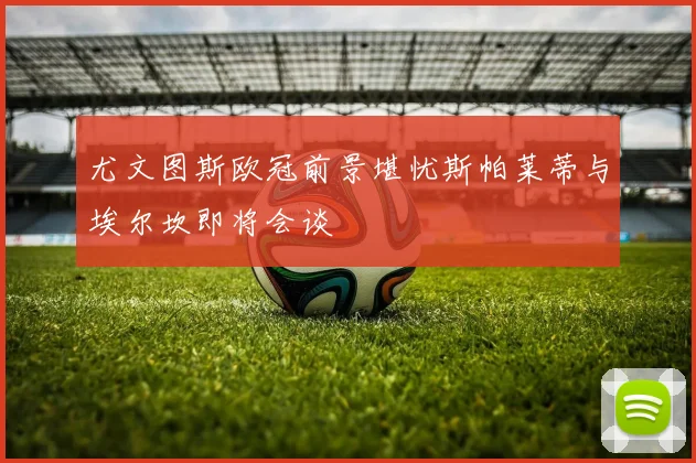 尤文图斯欧冠前景堪忧斯帕莱蒂与埃尔坎即将会谈