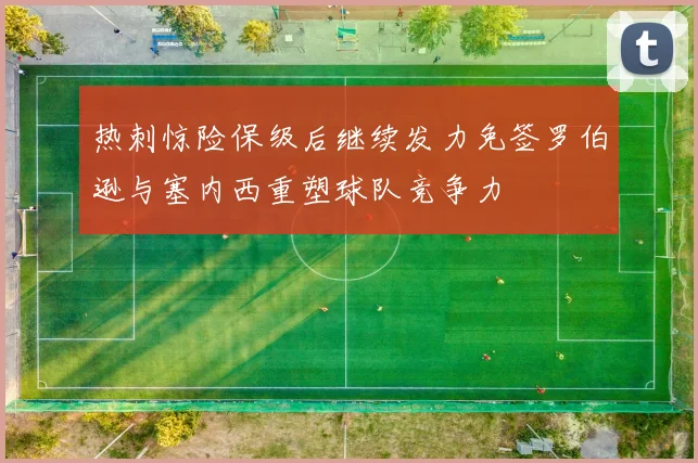 热刺惊险保级后继续发力免签罗伯逊与塞内西重塑球队竞争力